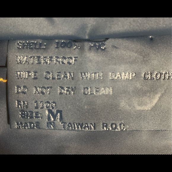 Reversible Vintage IZOD LaCoaste Rain jacket - Picture 6 of 8